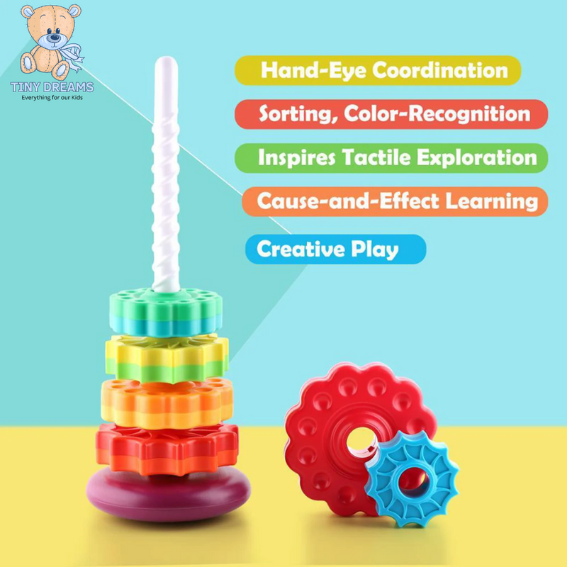 Spinbow - Child's Fun and Educational Colour Tower